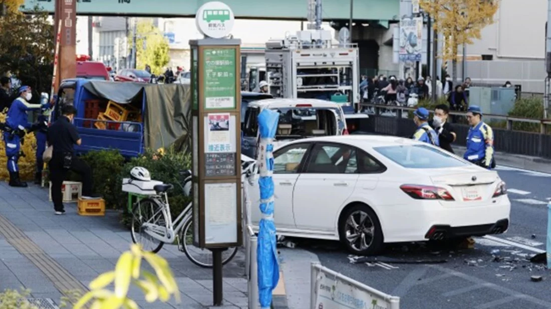 জাপানে চুরি করা গাড়ি চালিয়ে ১২ জনকে ধাক্কা, একজন নিহত